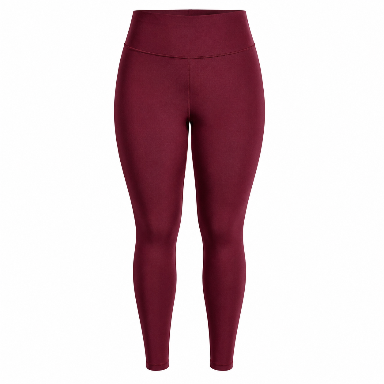 Legging suplex plus size na cor vinho sobre fundo branco