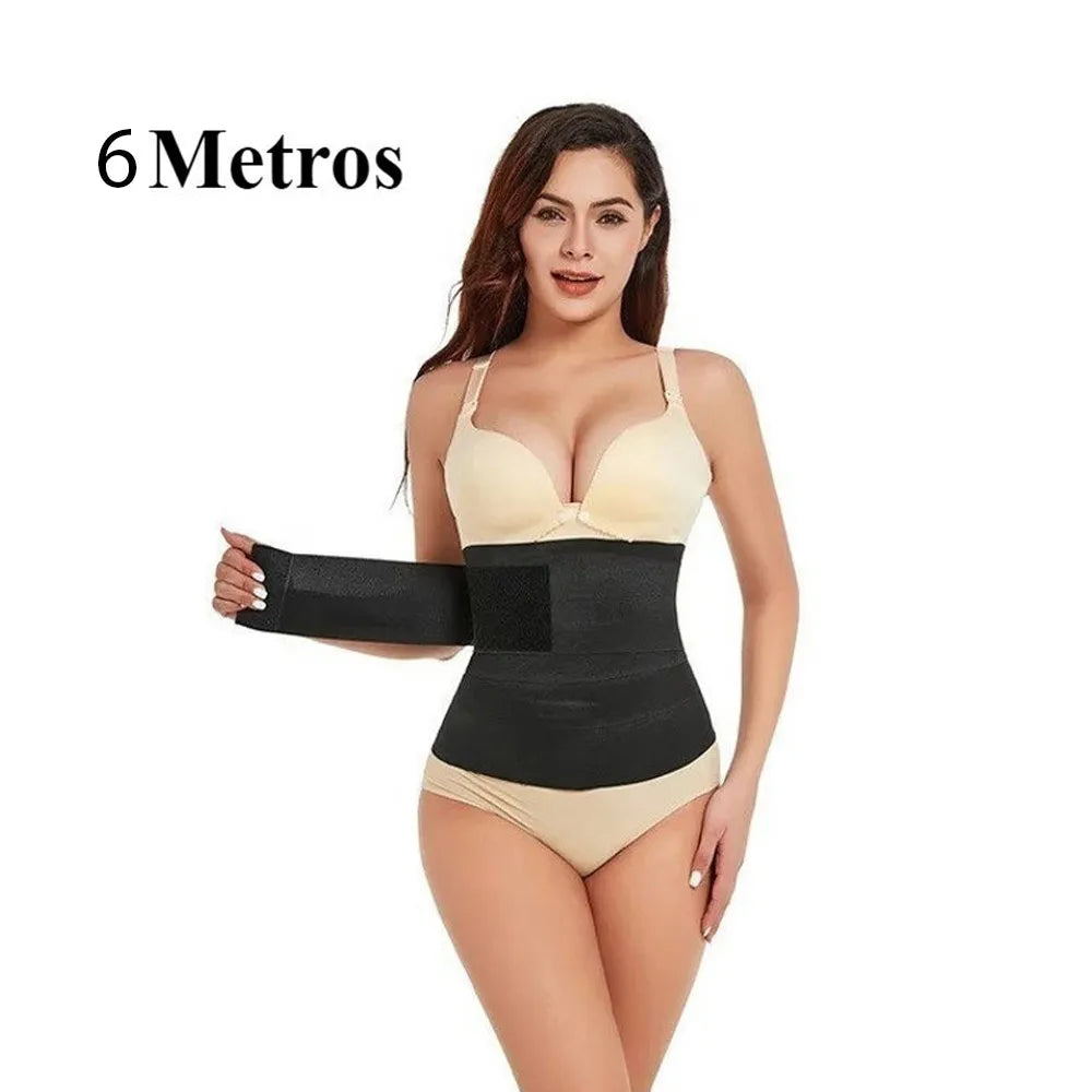 Cinta Shapewear Preta Leve E Transpirável Reduz Barriga Suporte Médio Para Vestir Sob Roupas