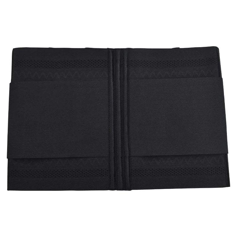 Cinta Shapewear Preta Leve E Transpirável Reduz Barriga Suporte Médio Para Vestir Sob Roupas