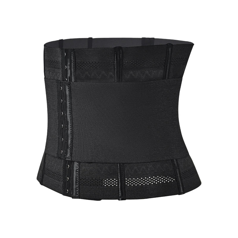 Cinta Shapewear Preta Leve E Transpirável Reduz Barriga Suporte Médio Para Vestir Sob Roupas